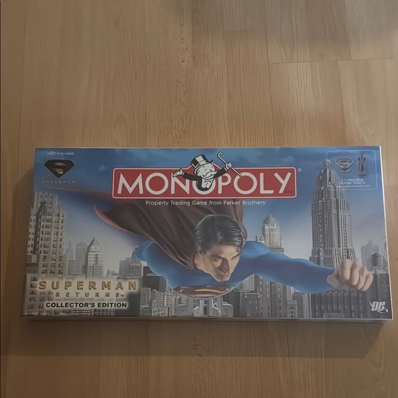 Monopoly Superman Collector's Edition Board Game